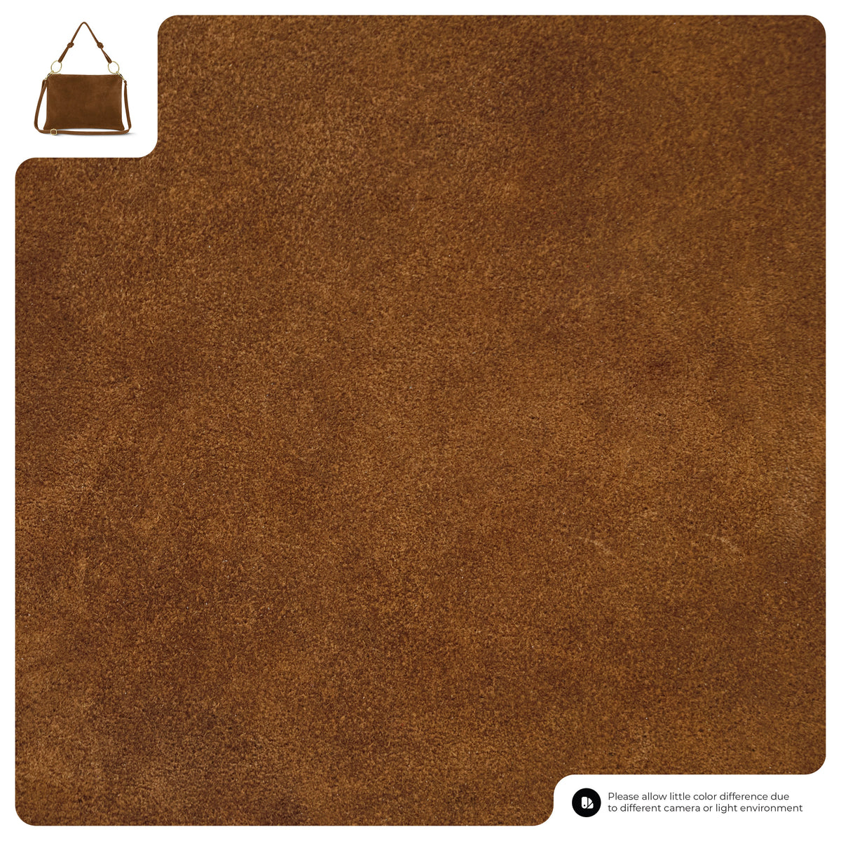 Suede Leather Shoulder Bag