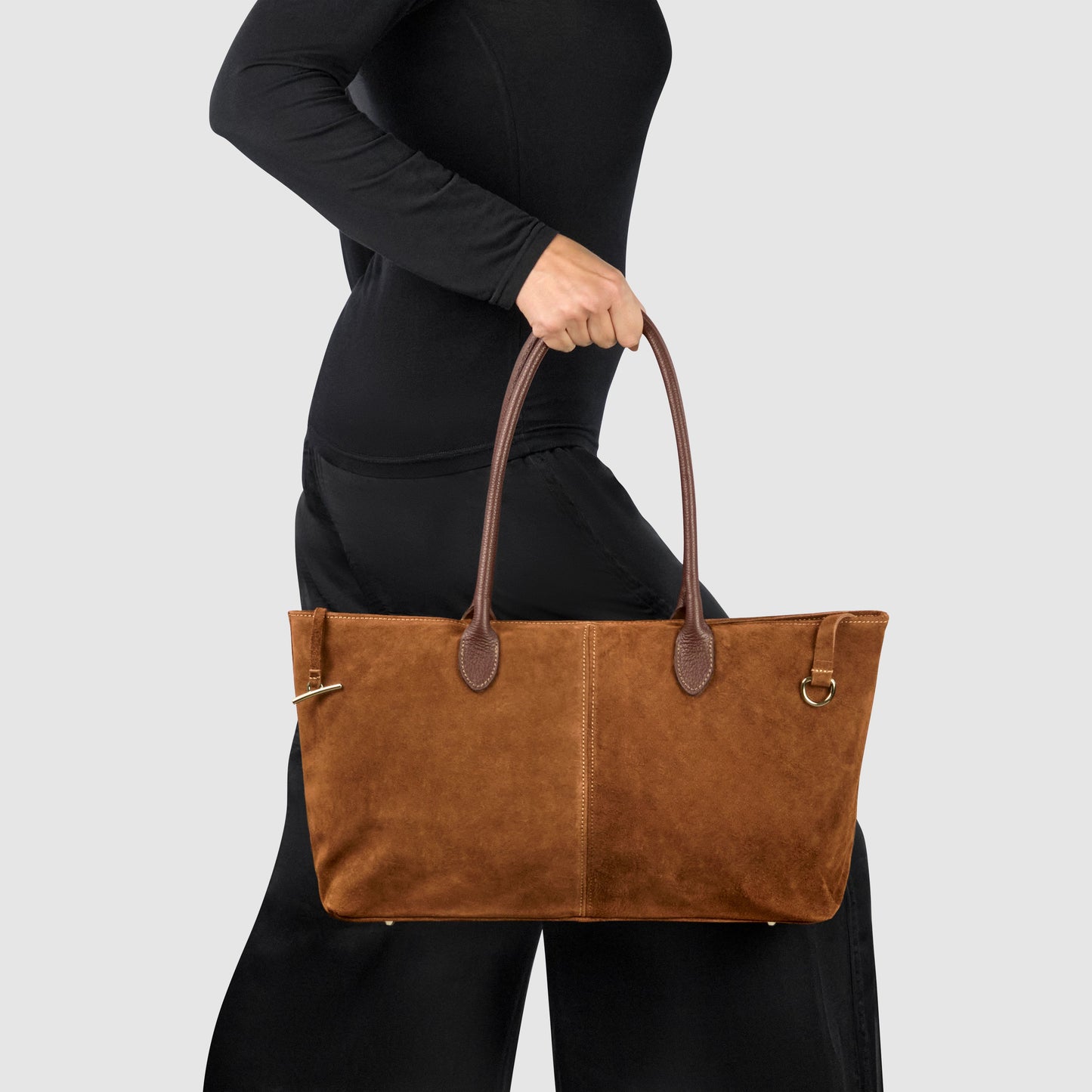 Suede Leather Shoulder Bag