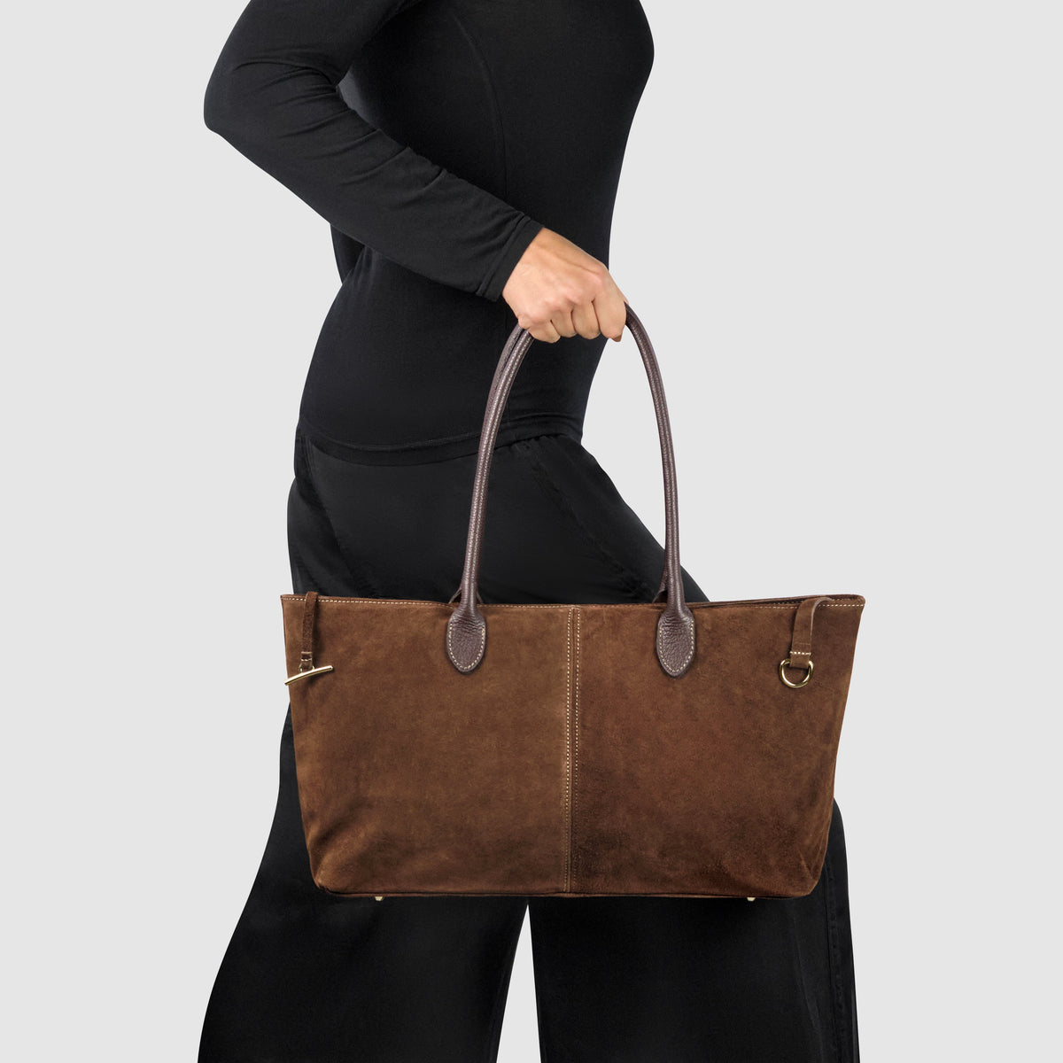 Suede Leather Shoulder Bag