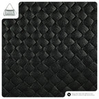 Weave Metallic Suede Leather Shoulder Bag