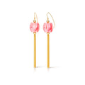 Tassel Bead Drop Earrings