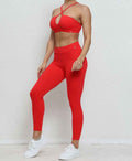 V Back Leggings