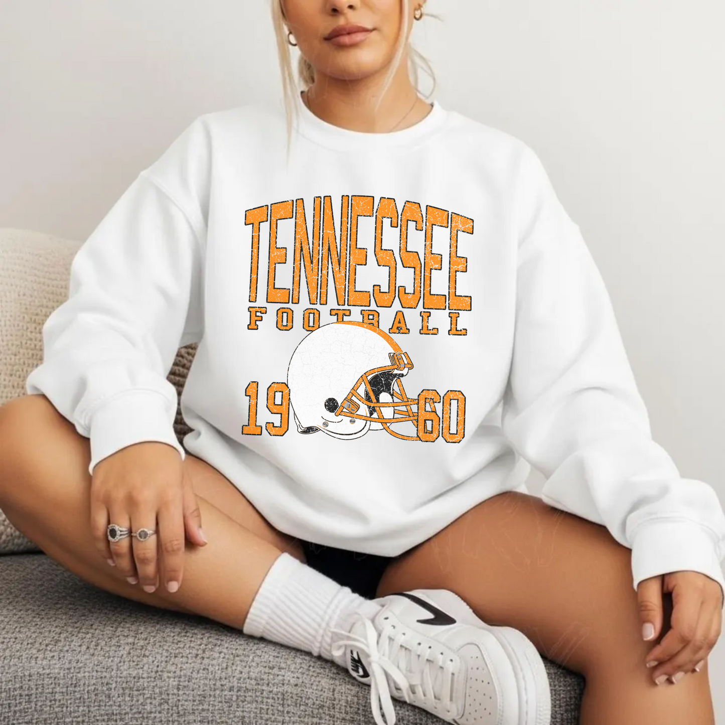 Tennessee Football 1960 Vintage Crewneck Sweatshirt | Retro College Game Day Pullover