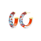 Wild Thang Illusion Hoop Earrings